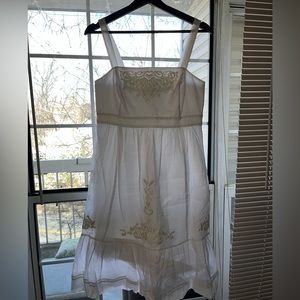 White Vineyard Vines Midi Dress